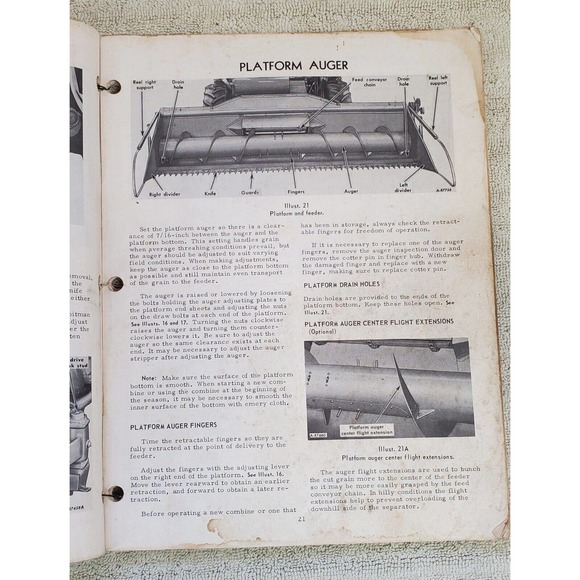 International Harvester 205 Combine Operater's Manual - Picture 4 of 5